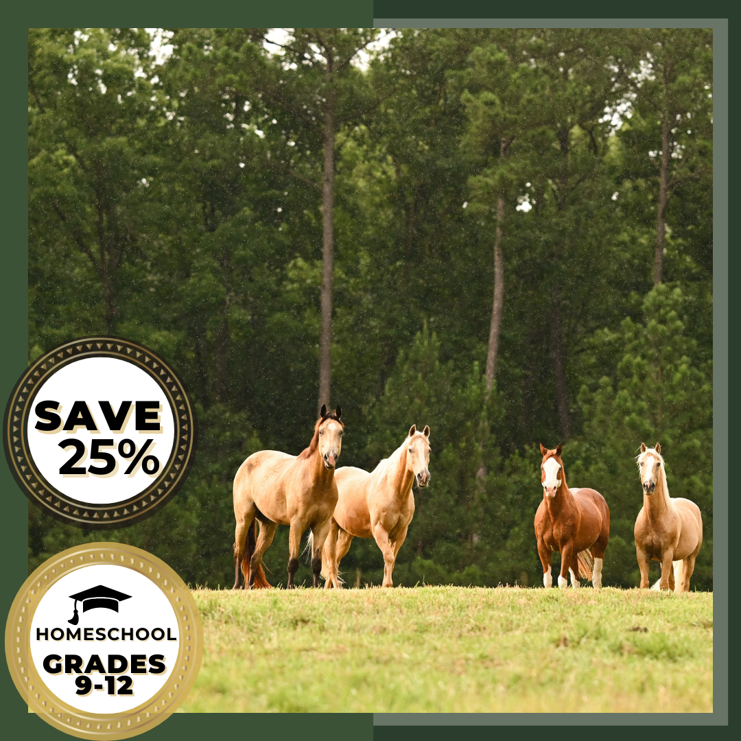 Homeschool equine science Cathy Duffy