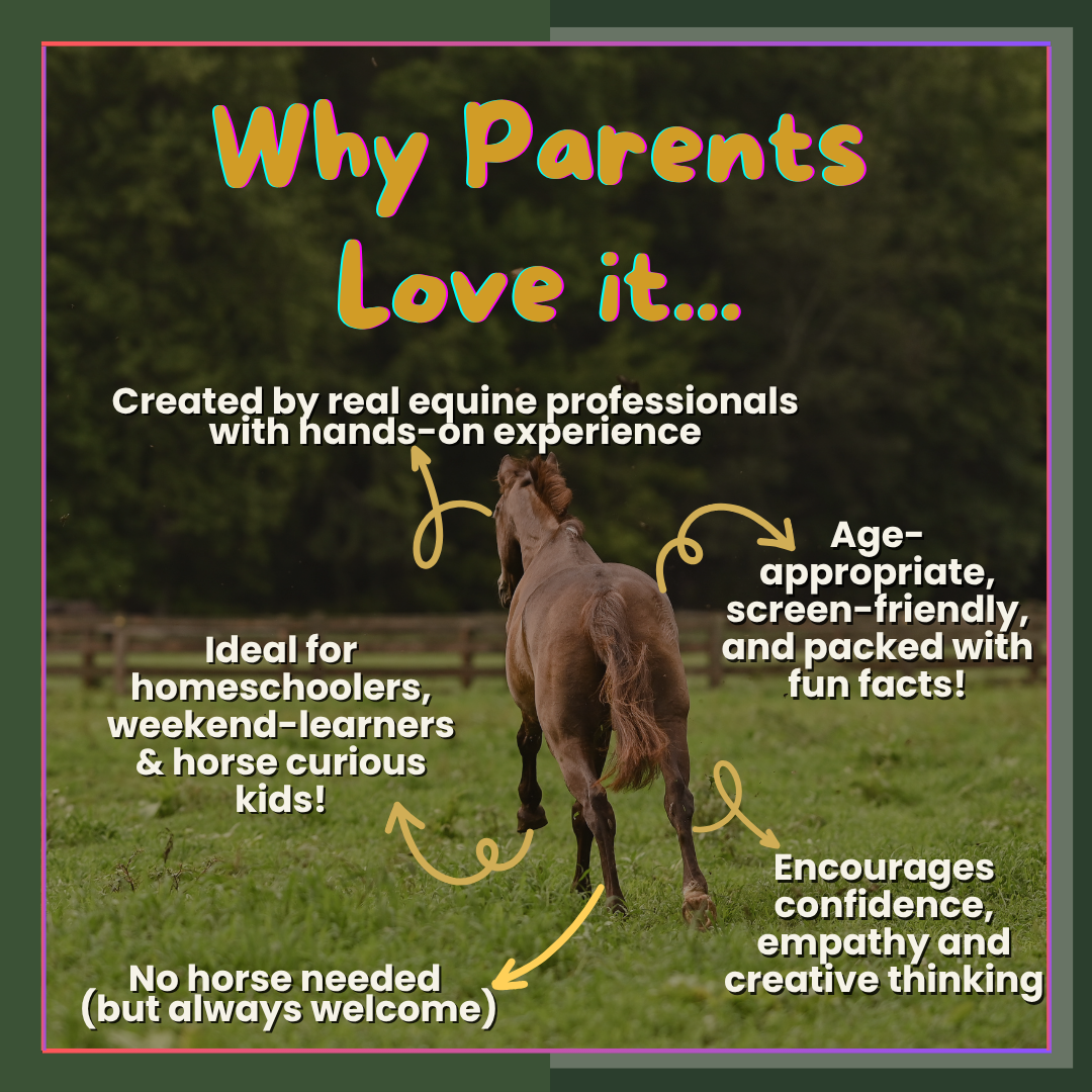 Learn HomeSchool Online Equine Science Course Elementary